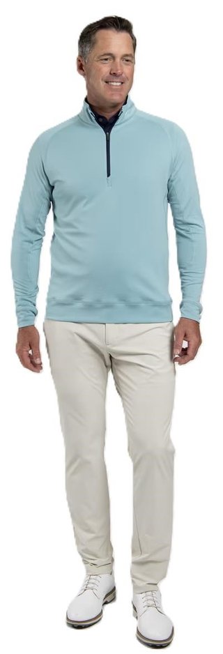 KJUS Keano Half-Zip Herren Sweatshirt, riverbank/atlanta blau