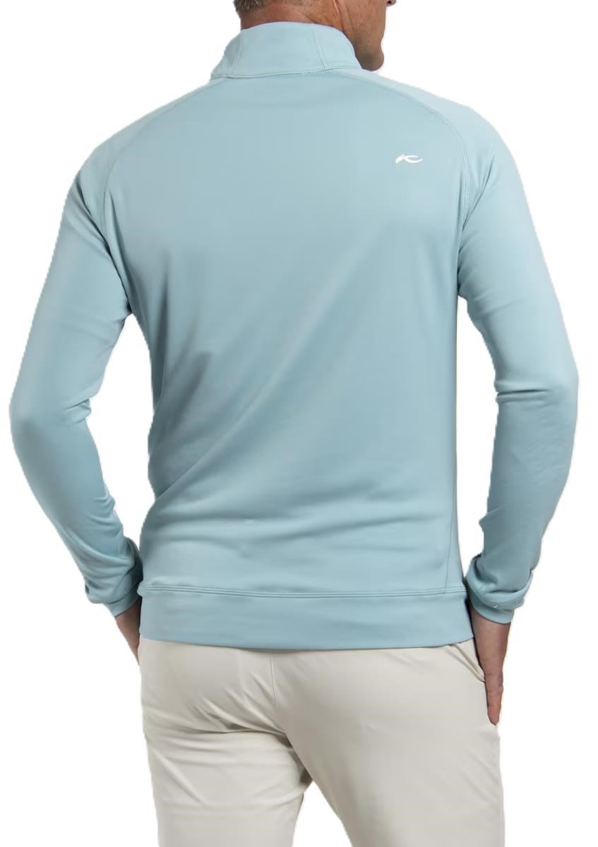 KJUS Keano Half-Zip Herren Sweatshirt, riverbank/atlanta blau