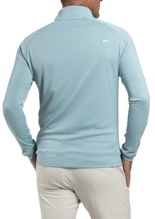 KJUS Keano Half-Zip Herren Sweatshirt, riverbank/atlanta blau