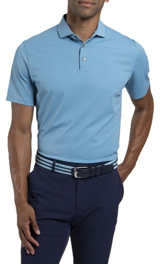 KJUS Cool Point Herren Poloshirt, atlas blau