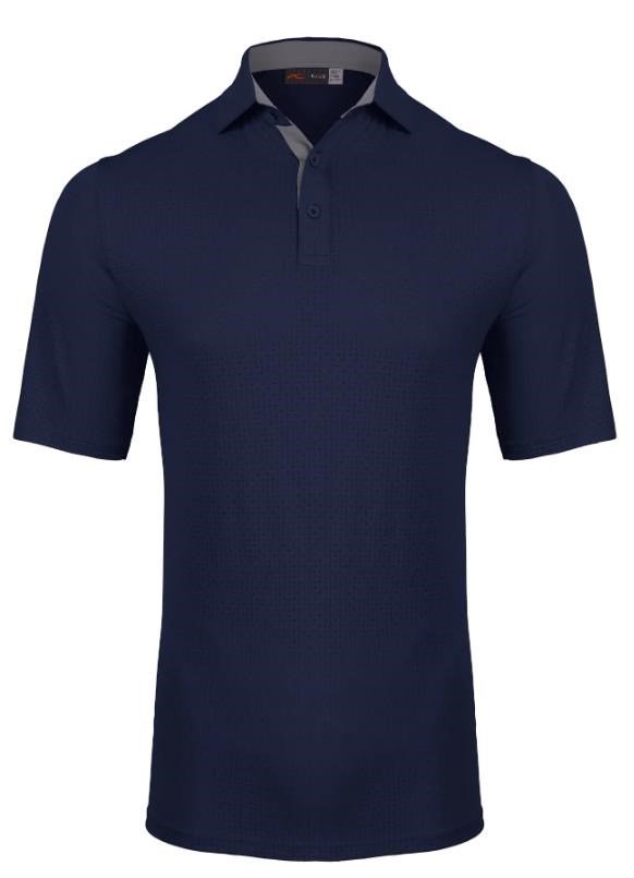 KJUS Savin Structure Herren Poloshirt, atlanta blau