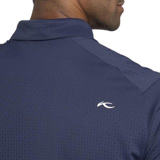 KJUS Savin Structure Herren Poloshirt, atlanta blau