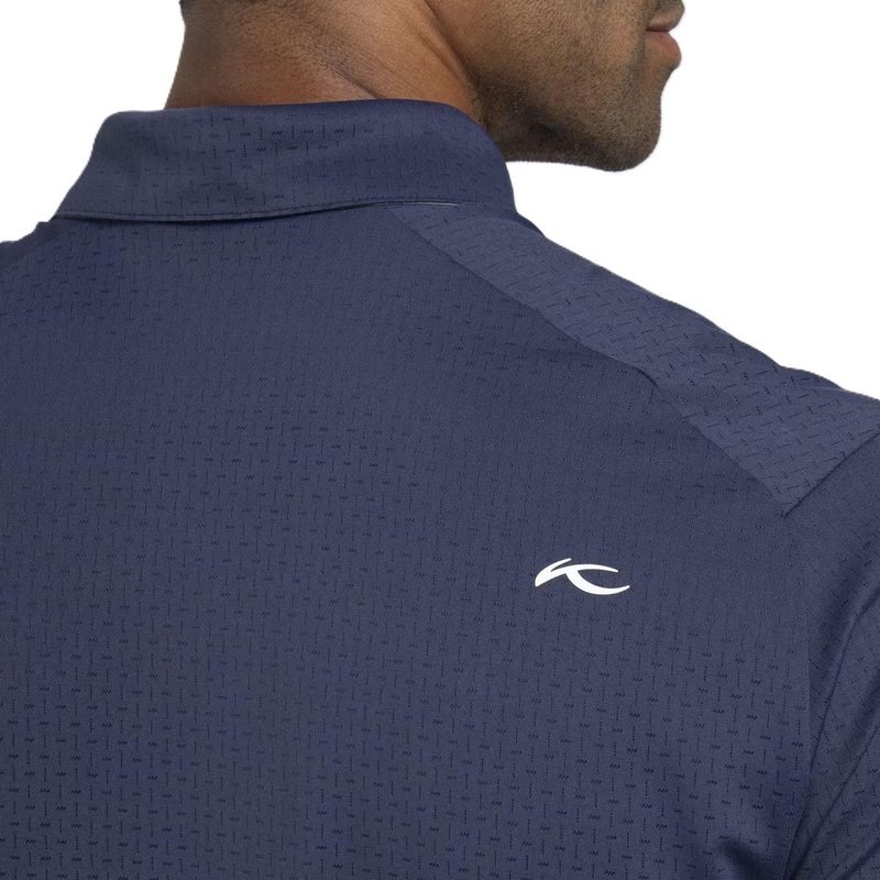 KJUS Savin Structure Herren Poloshirt, atlanta blau