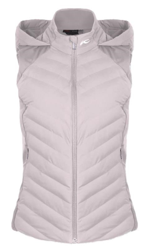 KJUS Sundance Hooded Gilet Damen Weste, oyster
