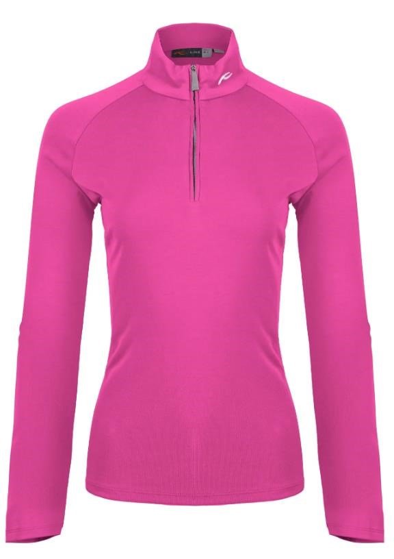 KJUS Kallena Half-Zip Damen Sweatshirt, peony