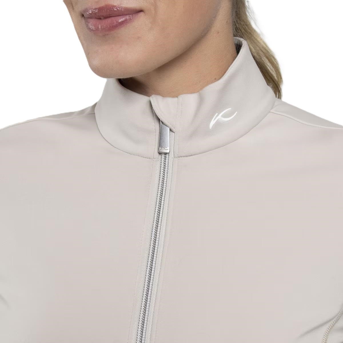 KJUS Birdie Midlayer Damenjacke, oyster