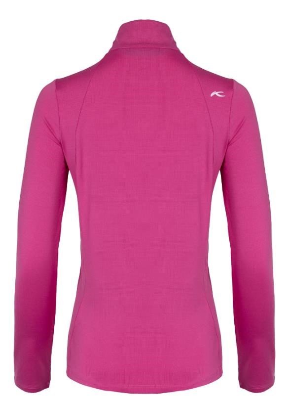 KJUS Collagen Midlayer Half-Zip Damen Sweatshirt, peony