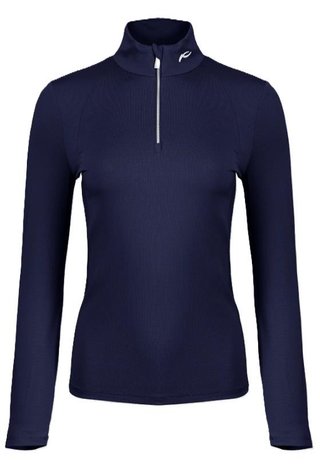 KJUS Collagen Midlayer Half-Zip Damen Sweatshirt, atlanta blue