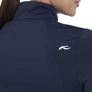 KJUS Collagen Midlayer Half-Zip Damen Sweatshirt, atlanta blue