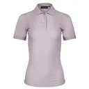 KJUS Enya Printed Damen Poloshirt, oyster/weiss
