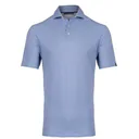 KJUS Hollow Pima Print Herren Poloshirt, weiss/catamarn