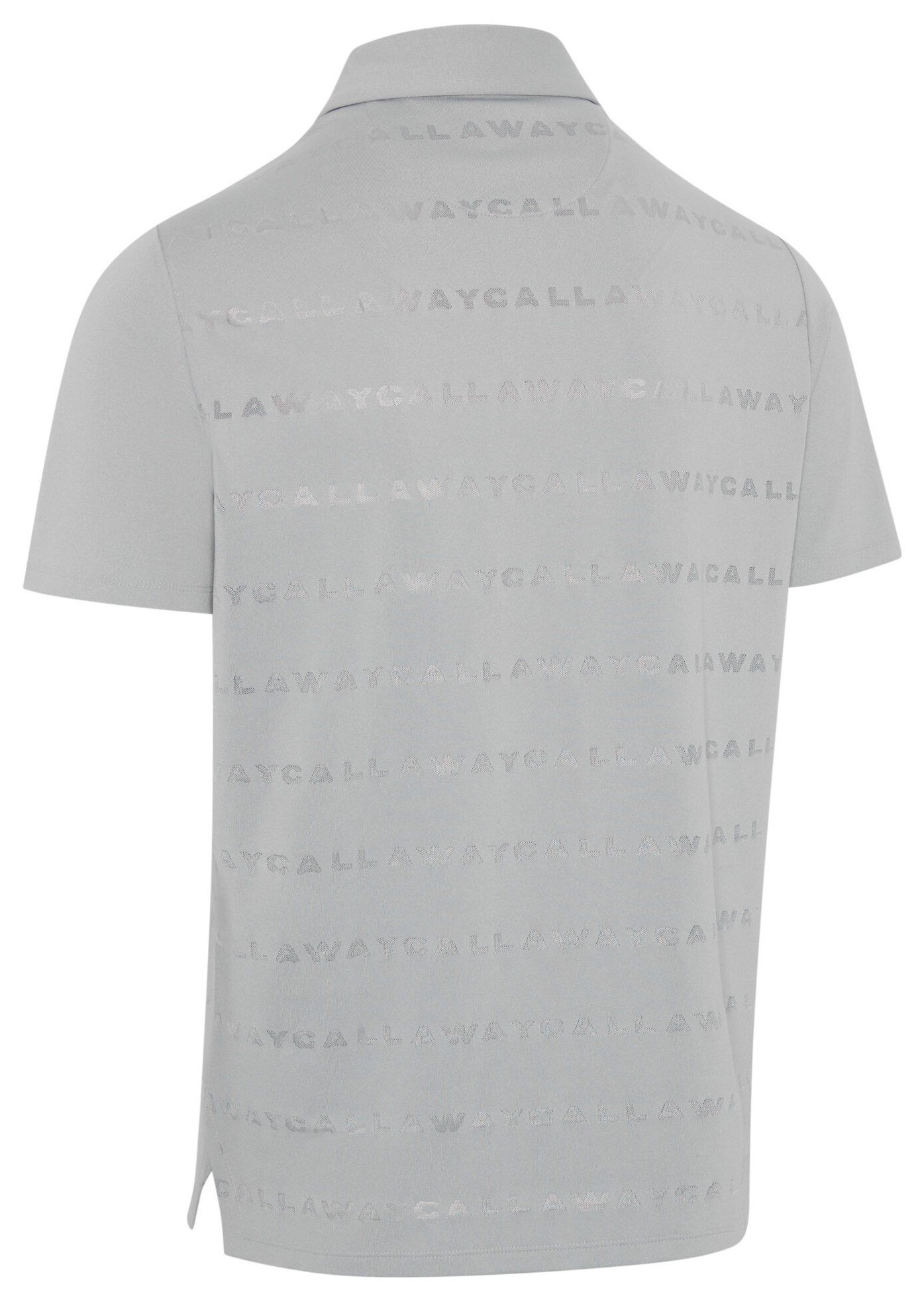 Callaway Mid Century Jacquard Poloshirt, quarry