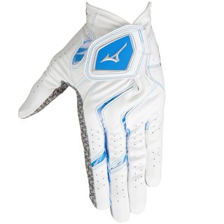Mizuno Double Grip Herren Golfhandschuh, weiß