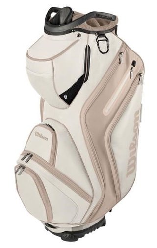 Wilson Aurora Cartbag, weiss/beige
