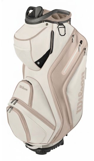 Wilson Aurora Damen Cartbag, Off White/Beige