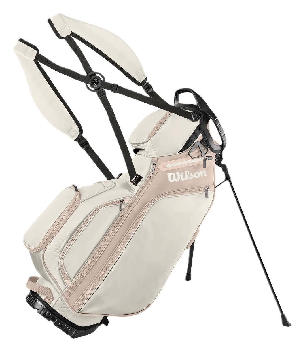 Wilson Aurora Damen Standbag, weiß/beige
