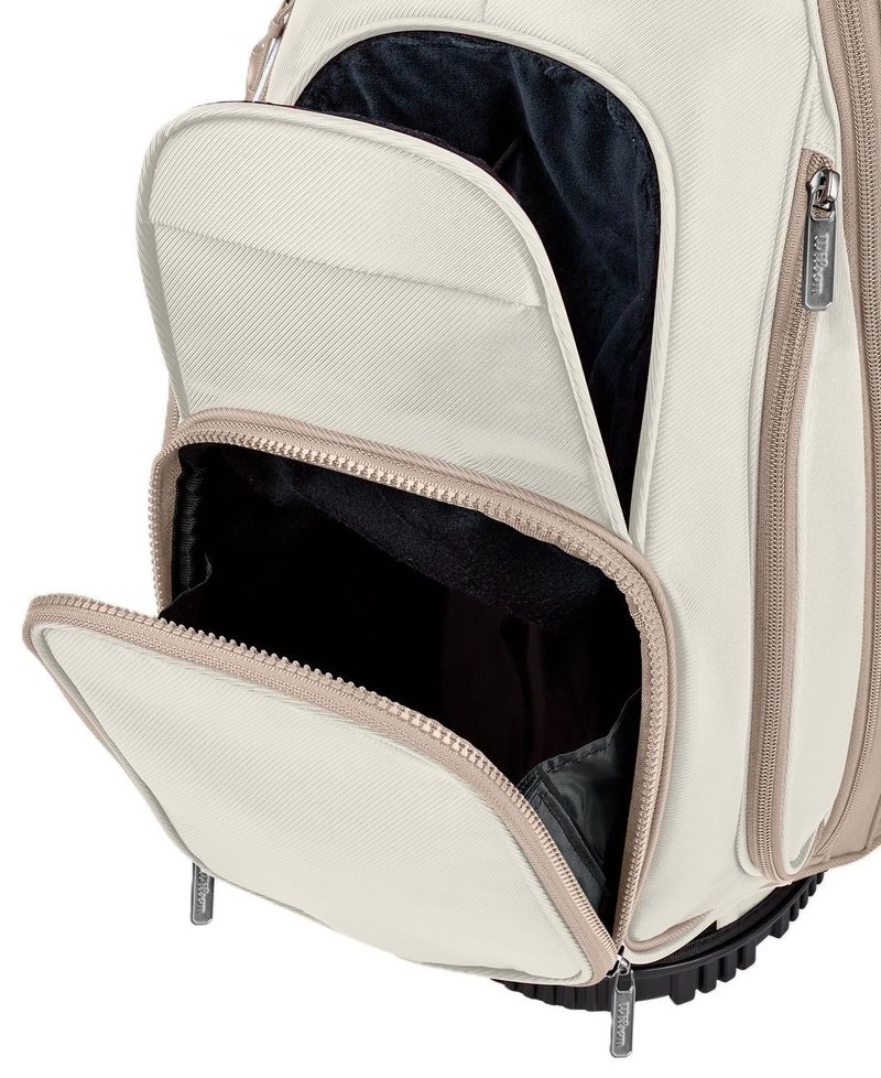 Wilson Aurora Damen Standbag, weiß/beige