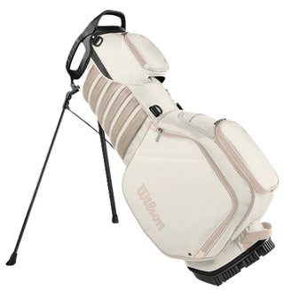 Wilson Aurora Damen Standbag, weiß/beige