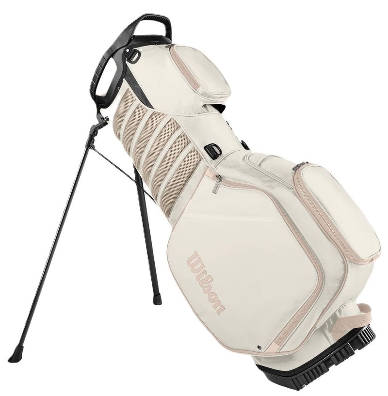 Wilson Aurora Damen Standbag, weiß/beige