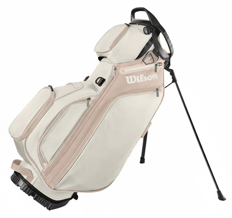 Wilson Aurora Damen Standbag, weiß/beige