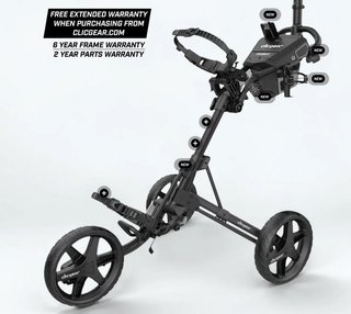 Clicgear Modell 4.5 Golf Trolley, grau