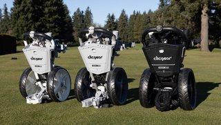 Clicgear Modell 4.5 Golf Trolley, grau