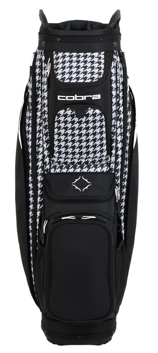 Cobra Ultralight 2 Cartbag, houndstooth/melted carmel