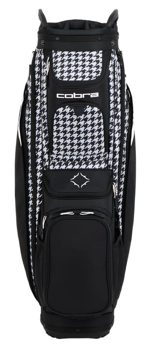 Cobra Ultralight 2 Cartbag, houndstooth/melted carmel