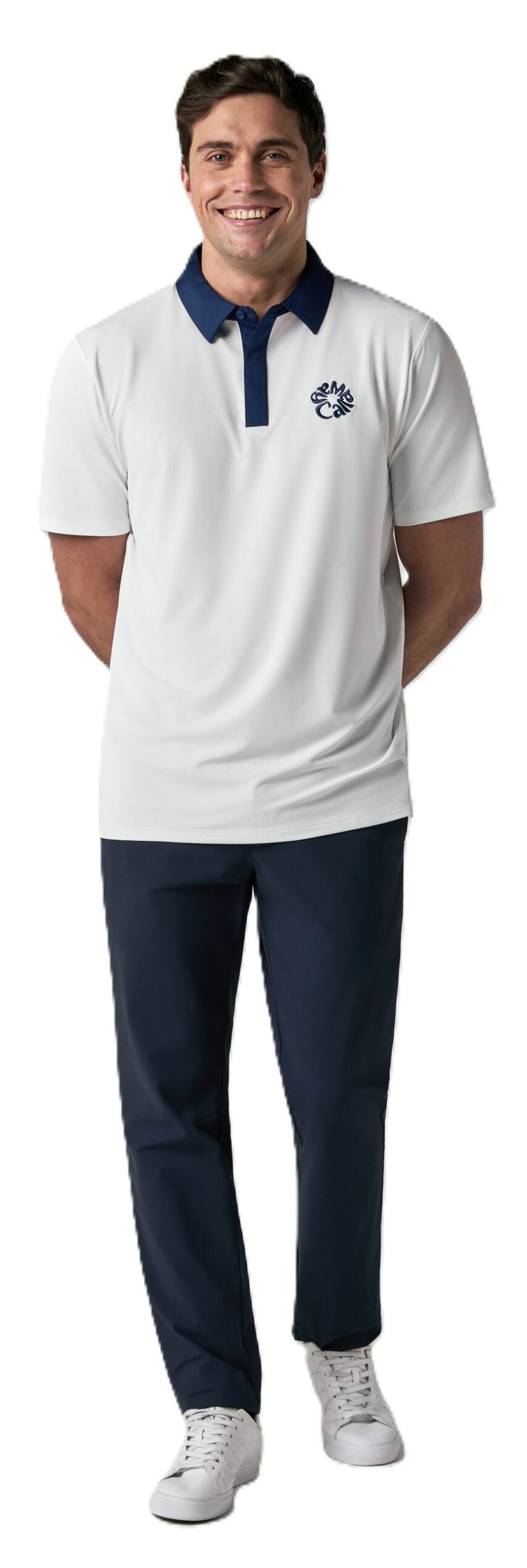 Callaway Mid Century Herren Poloshirt, weiss