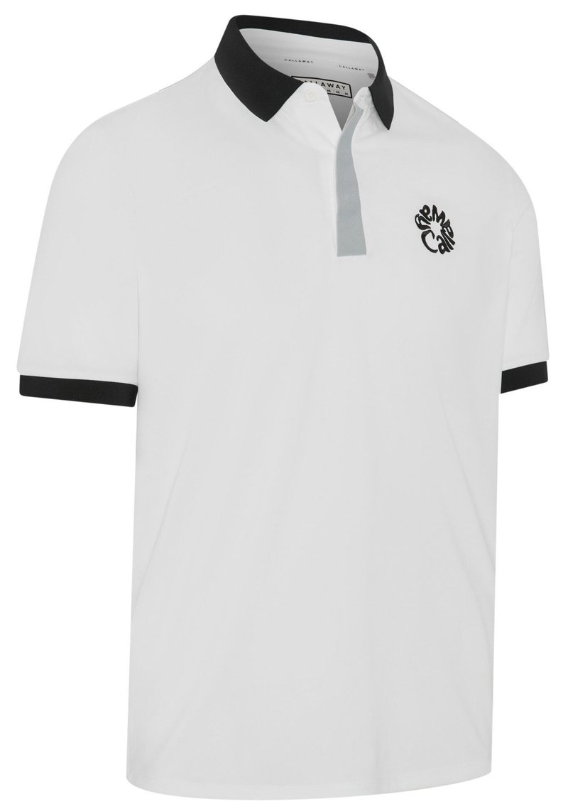 Callaway Modern Traveler Herren Poloshirt, weiss