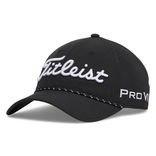 Titleist Tour Breezer Herren Golfcap, schwarz