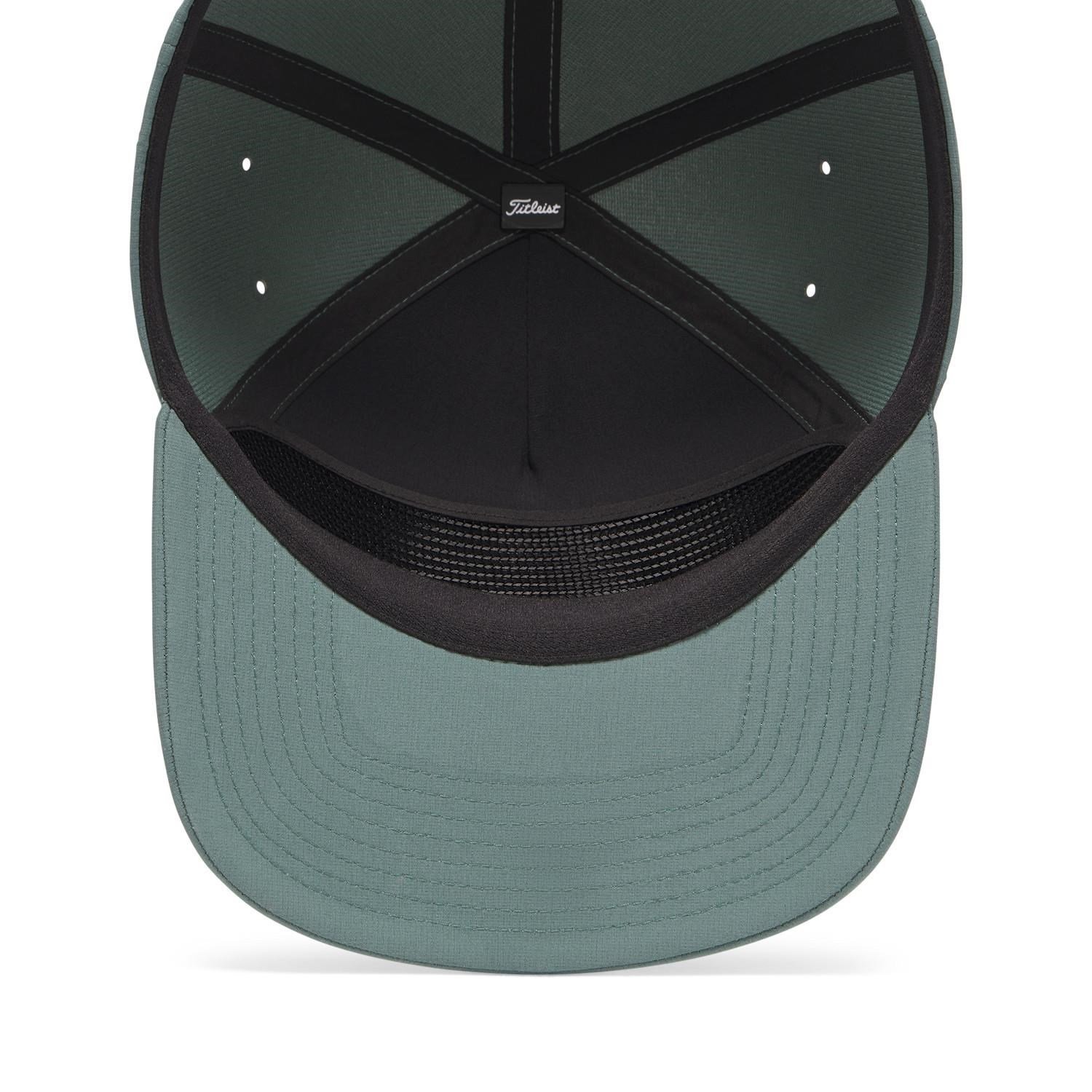 Titleist Santa Cruz Kickback Herren Cap, Eucalyptus/Charcoal