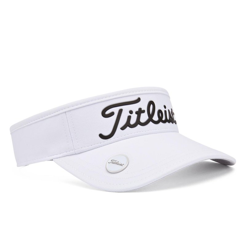 Titleist Players Ball Marker Unisex Visor, Weiss
