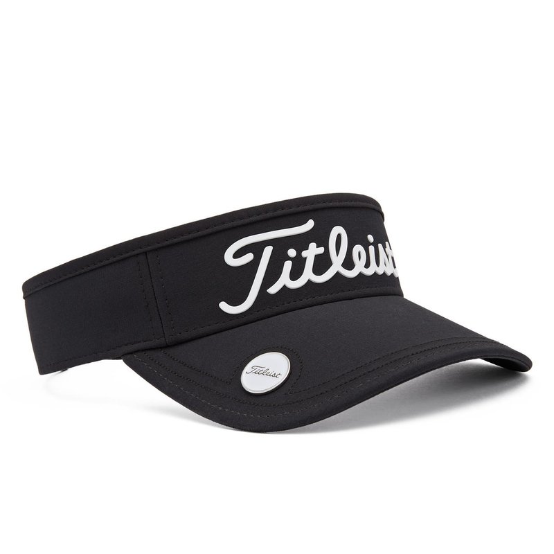 Titleist Players Ball Marker Unisex Visor, Schwarz