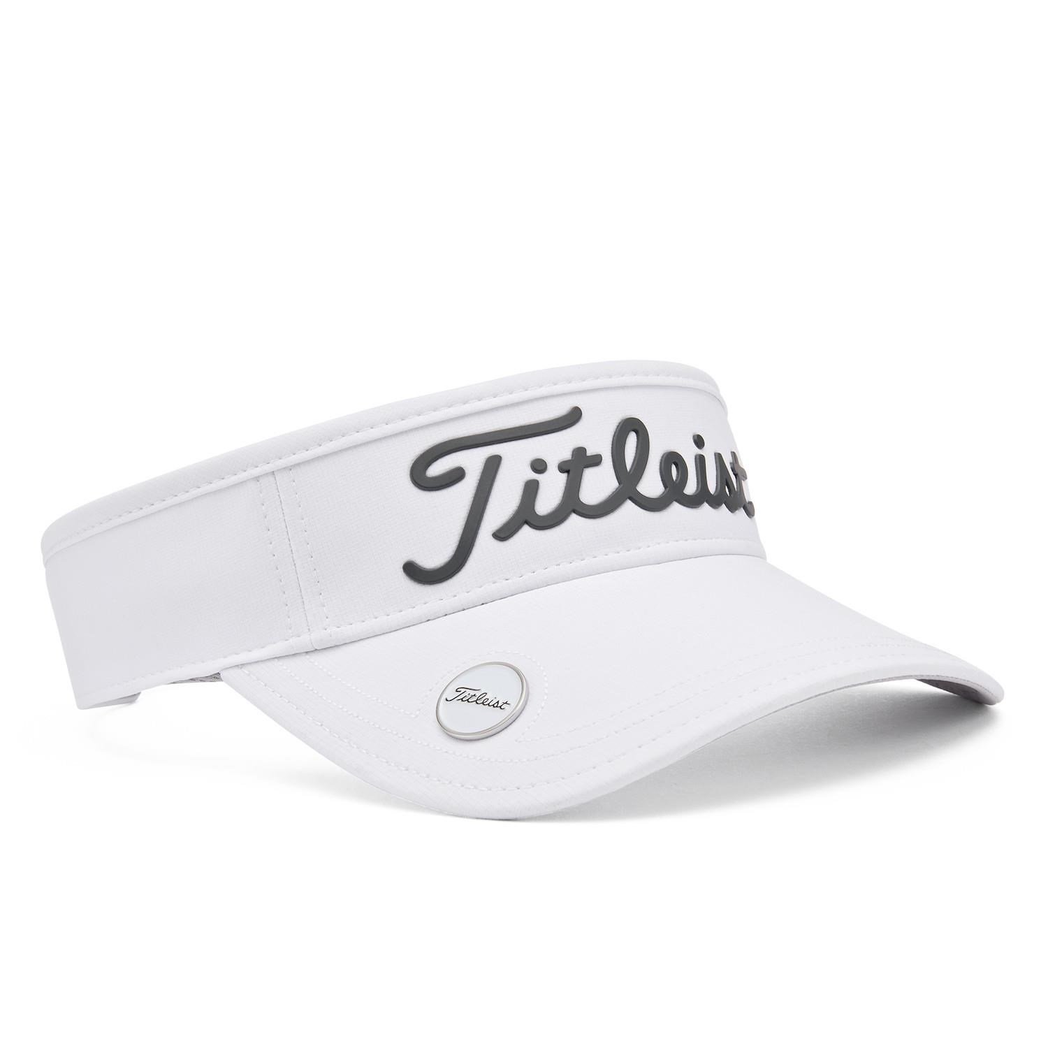 Titleist Players Ball Marker Unisex Visor, Weiss