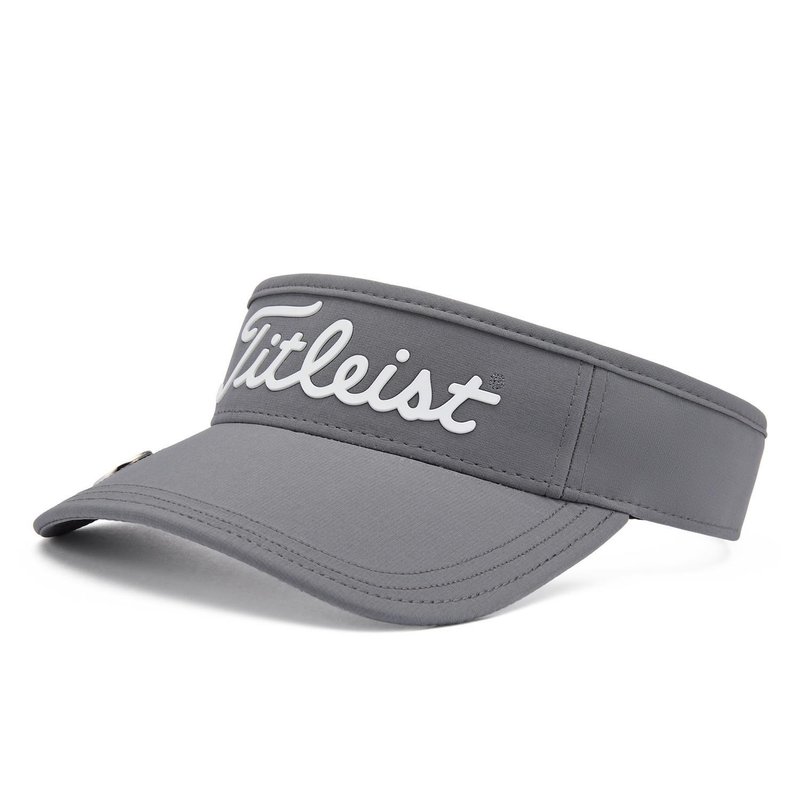 Titleist Players Ball Marker Unisex Visor, Grau