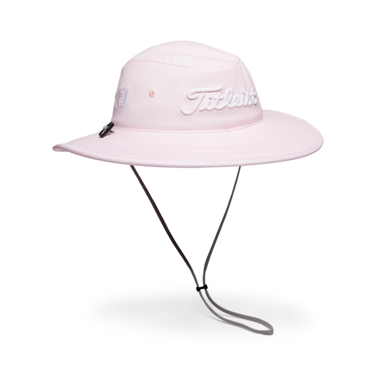 Titleist Tour Aussie Herren Bucket Hut, pale pink