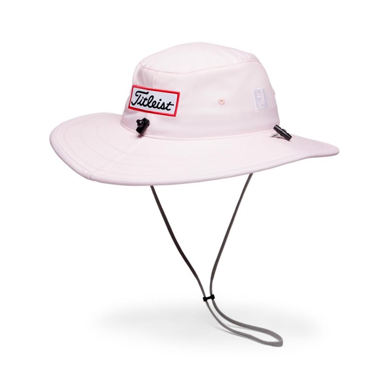 Titleist Tour Aussie Herren Bucket Hut, pale pink