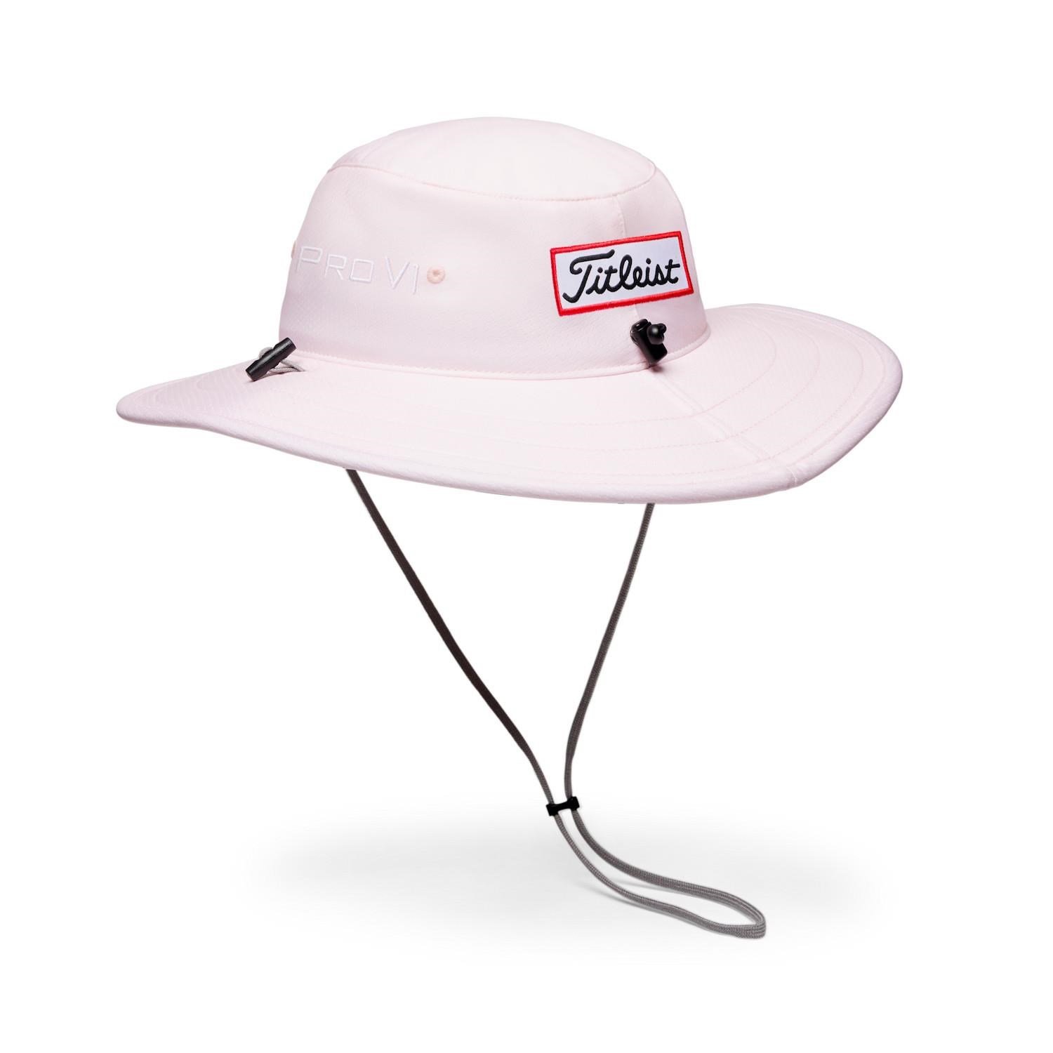 Titleist Tour Aussie Herren Bucket Hut, pale pink