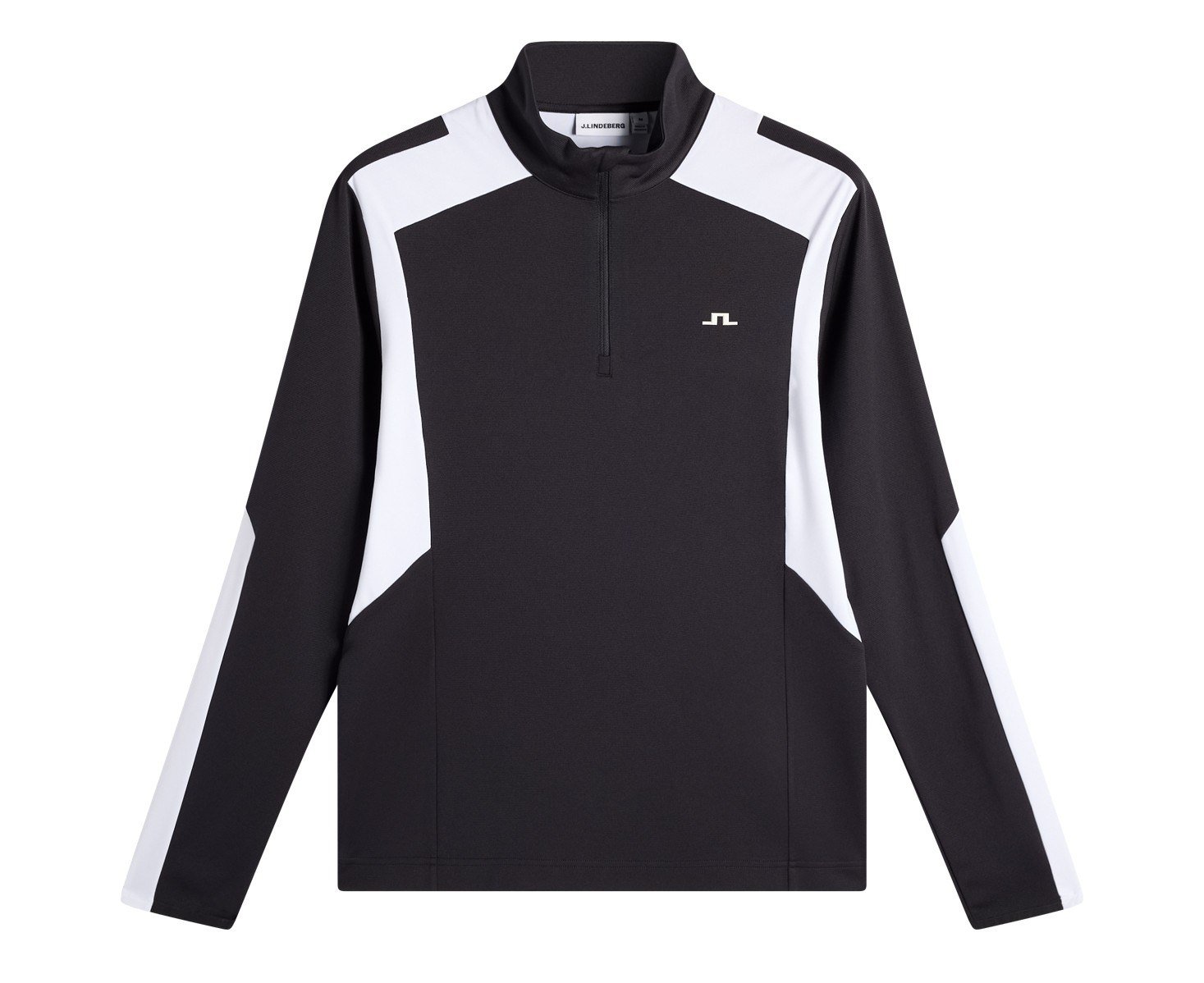 J.Lindeberg Lukas Quarter Zip Mid Layer Herren Sweatshirt, schwarz