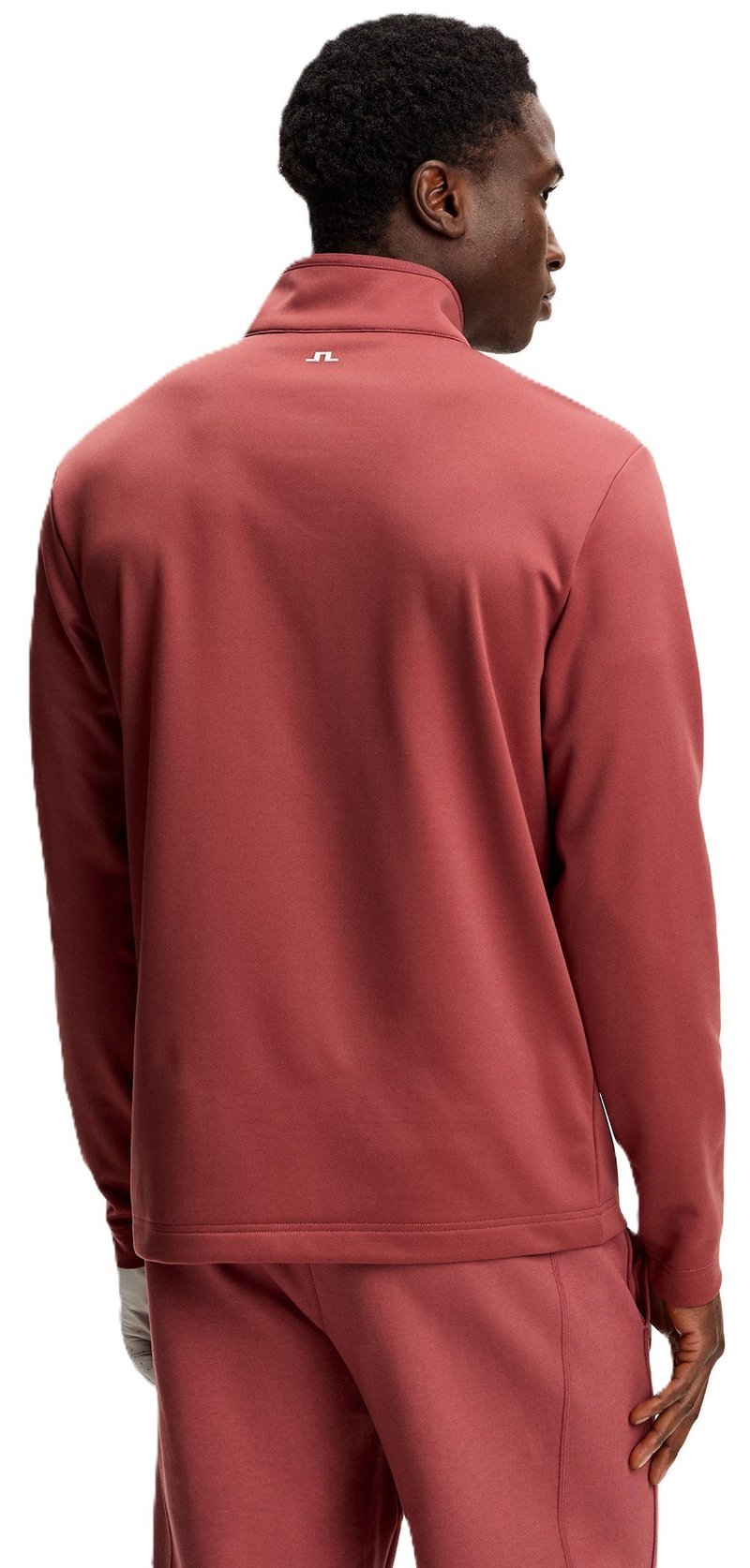 J.Lindeberg Clide Quarter Zip Mid Layer Herren Sweatshirt, apple butter
