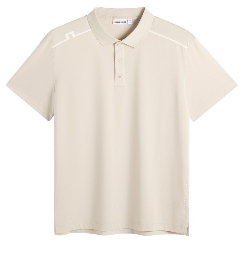 J.Lindeberg Lionel Herren Poloshirt, moonbeam
