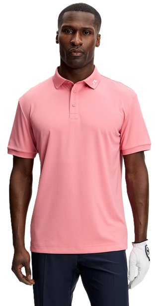 J.Lindeberg KV Herren Poloshirt, flamingo plume