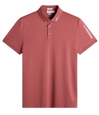 J.Lindeberg Tour Tech Slim Fit Herren Poloshirt, apple butter