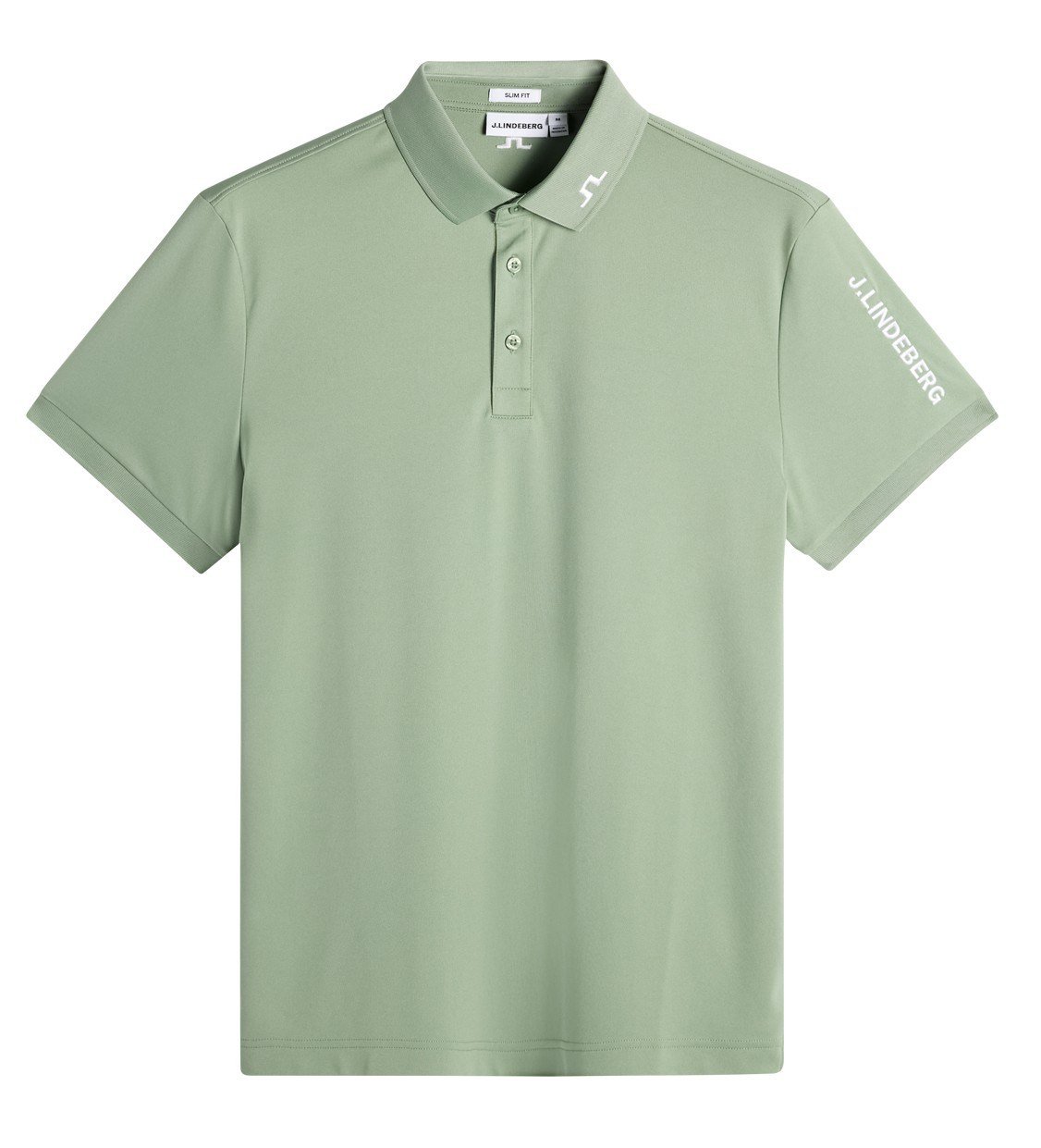 J.Lindeberg Tour Tech Slim Fit Herren Poloshirt, hedge green