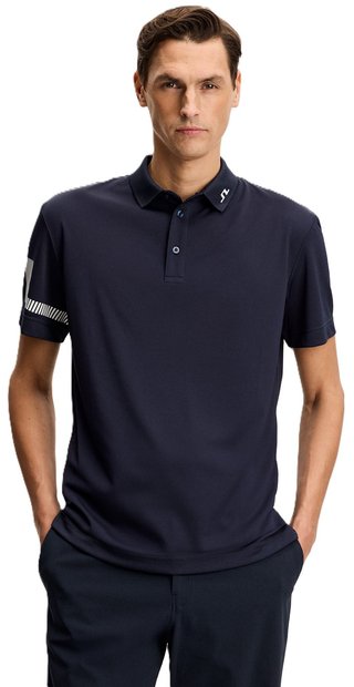 J.Lindeberg Heath Herren Poloshirt, JL Navy
