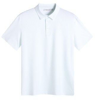 J.Lindeberg Tod PrintHerren Poloshirt, flight bridge white sky