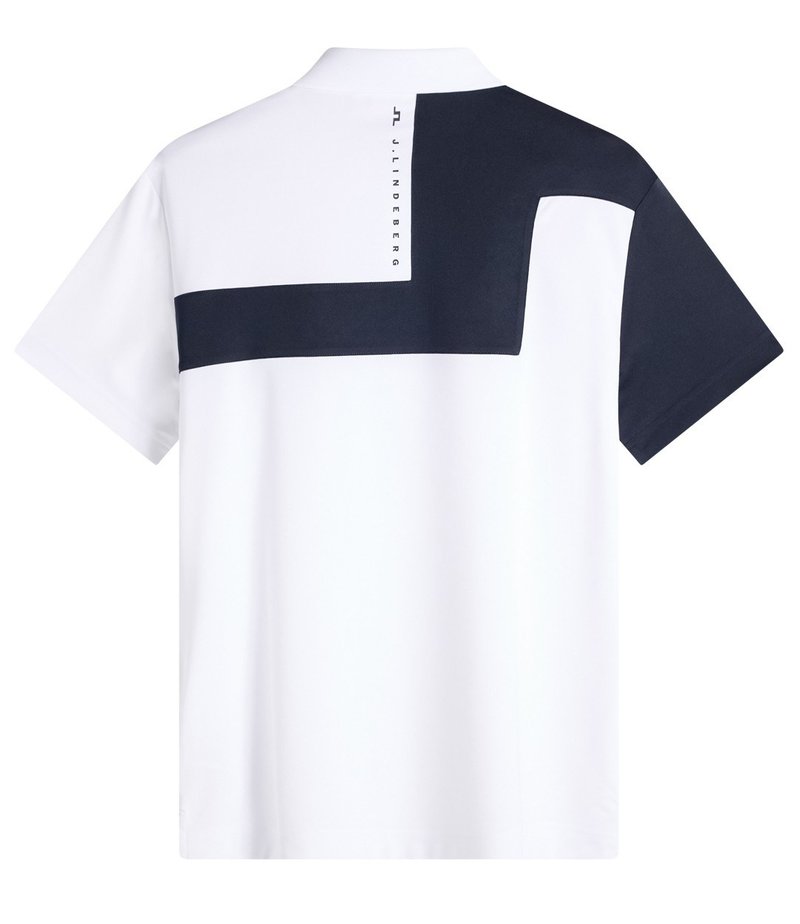 J.Lindeberg Rody mens polo, white