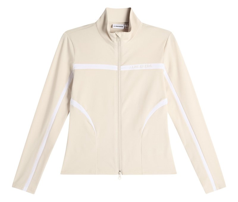 J.Lindeberg Janice Mid Layer Damen Sweatshirt, moonbeam