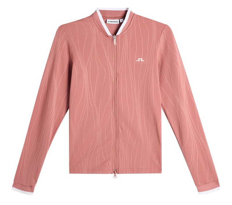 J.Lindeberg Susanna Mid Layer Damen Sweatshirt, withered rose
